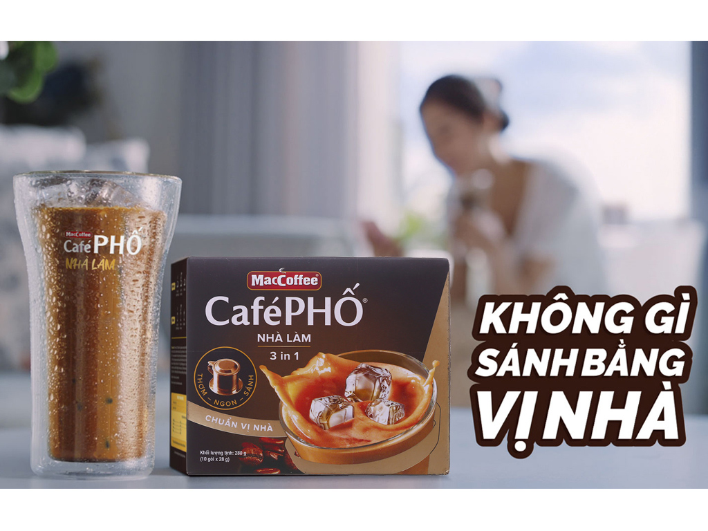 Cà phê sữa MacCoffee Café Phố 280g giá tốt tại Bách hoá XANH