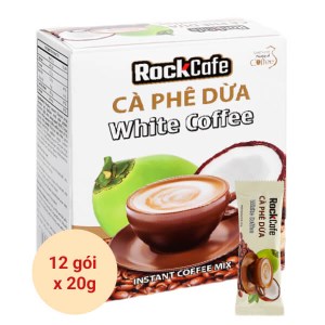 Cà phê dừa RockCafe White Coffee 240g