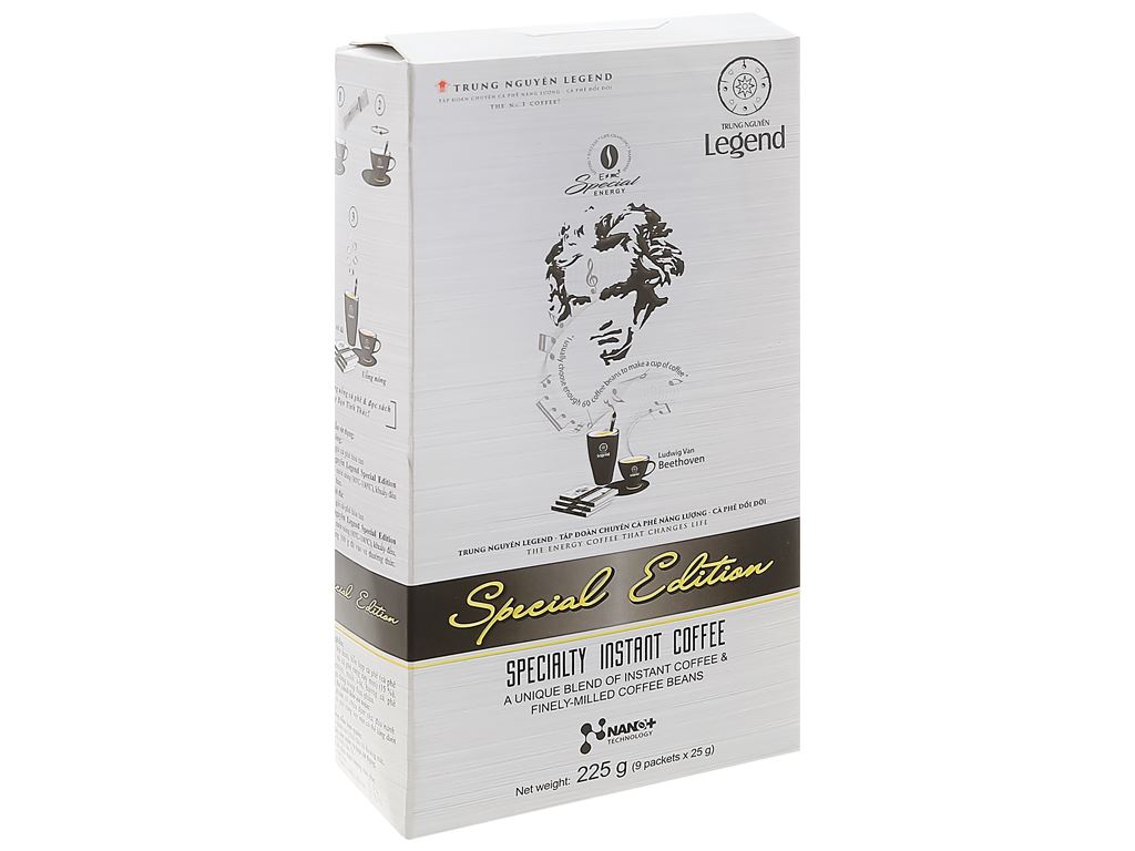 Cà phê hòa tan Trung Nguyên Legend Special Edition 225g | Bách Hoá XANH