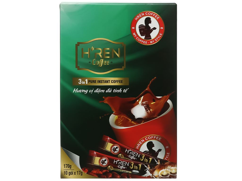 Cà phê sữa H"ren 3 in 1 170g 3