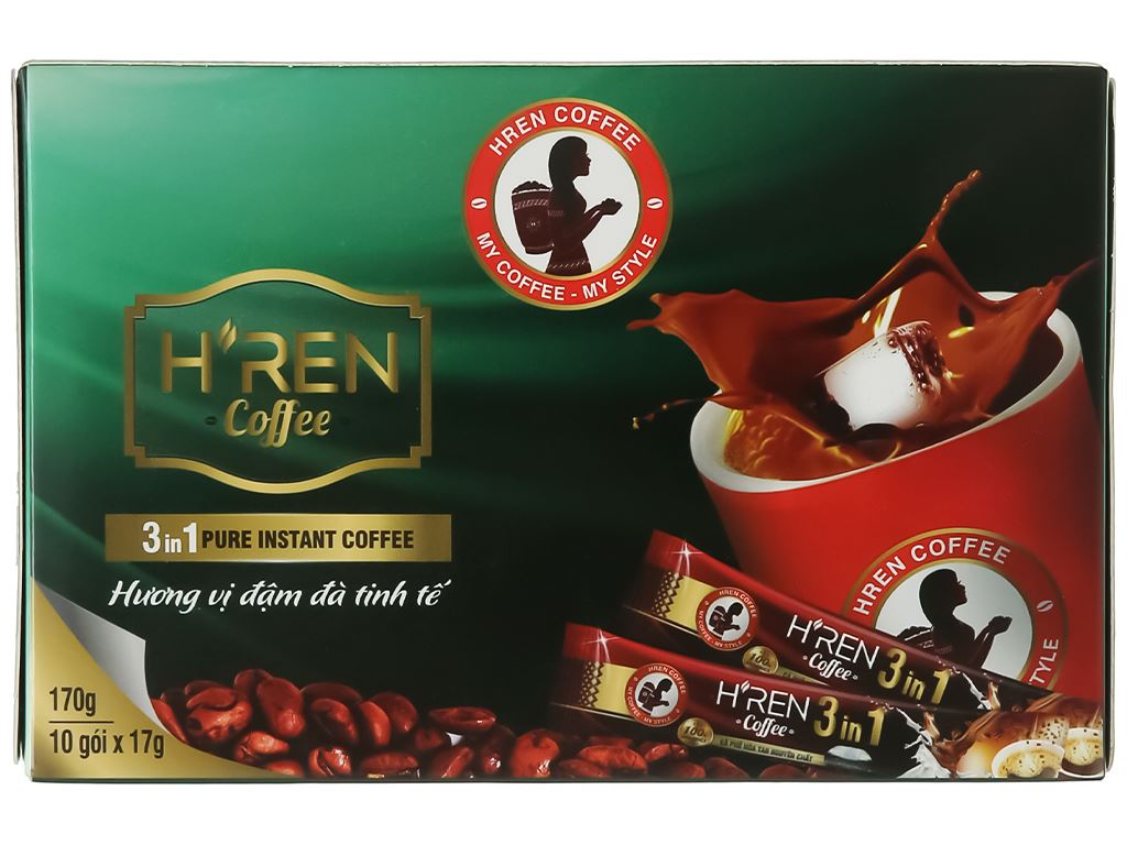 Cà phê sữa H"ren 3 in 1 170g 3
