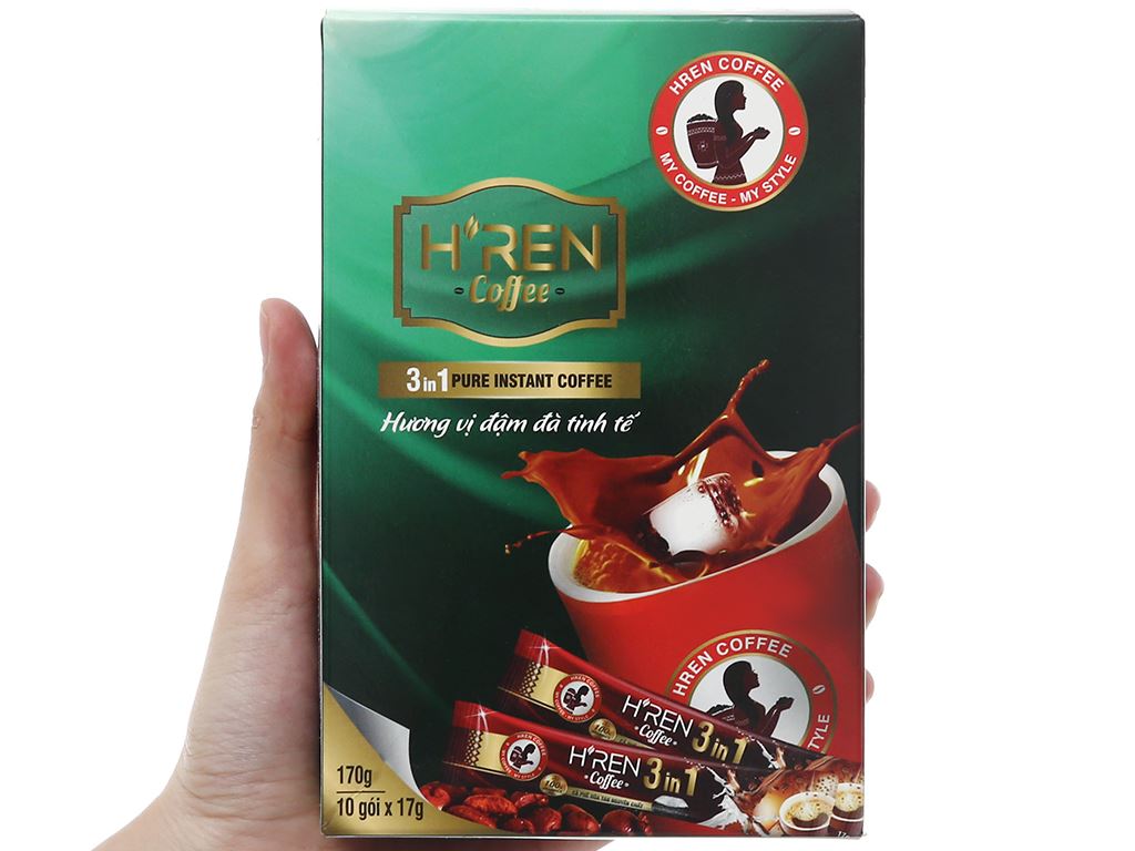 Cà phê sữa H"ren 3 in 1 170g 8