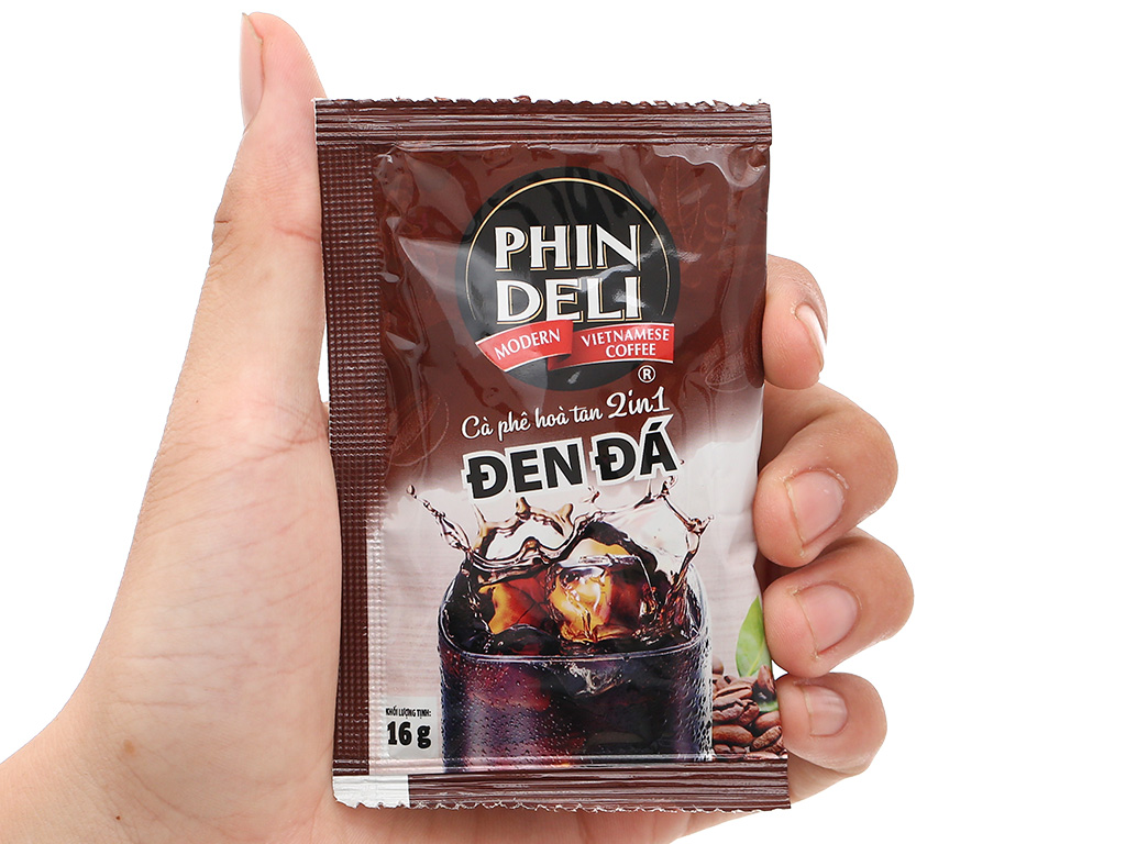 Cà phê đen đá hòa tan Phindeli 2 in 1 240g 9