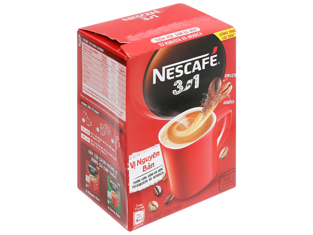 NesCafe Iced Milk Coffee 600g 3 in 1 with sugar - Hien Thao Shop