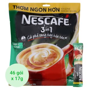 Cà phê sữa NesCafé 3 in 1 đậm vị cà phê 782g
