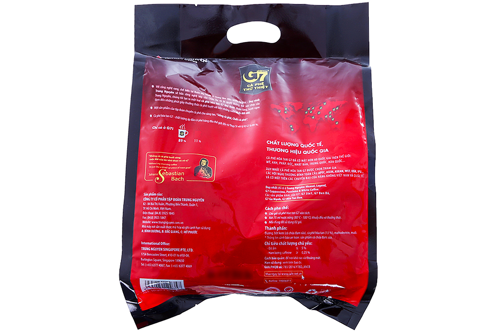 Cà phê sữa G7 3 trong 1 gói 16g (bịch 50 gói)