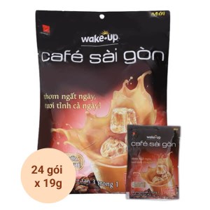 Cà phê sữa Wake Up Café Sài Gòn 456g
