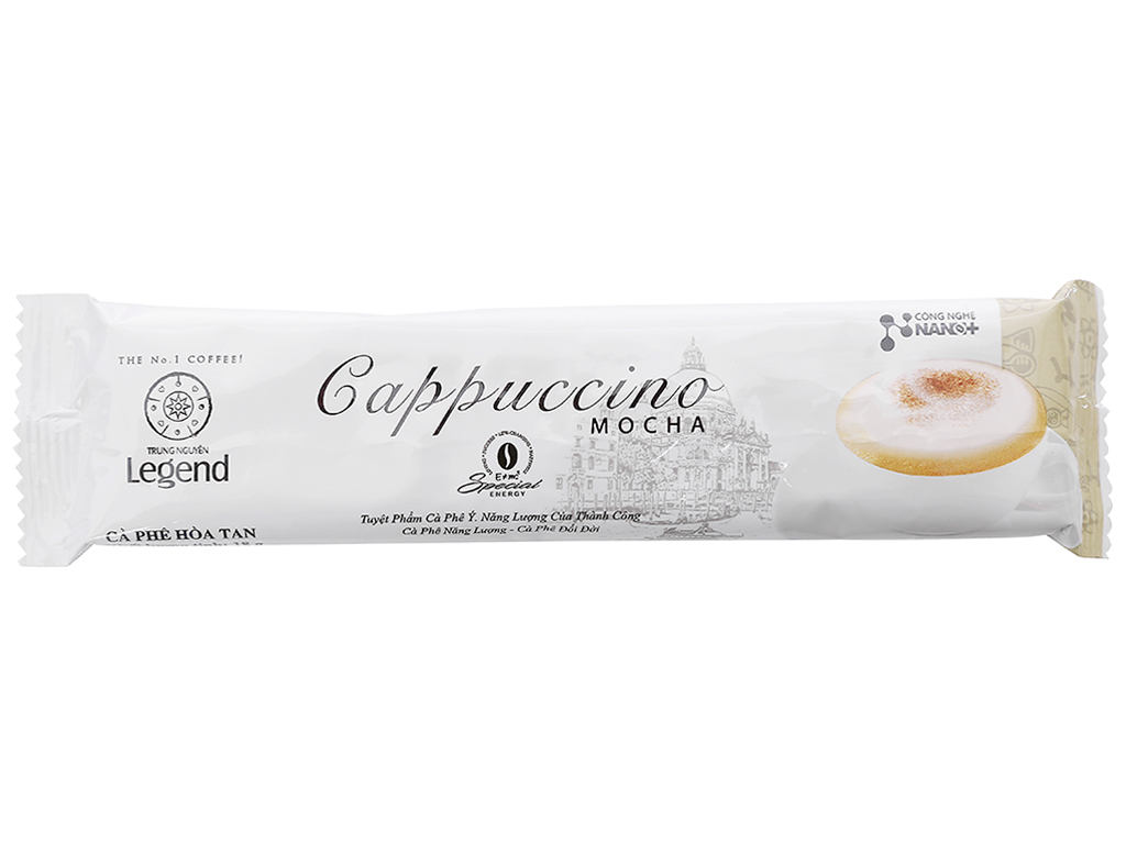Cà phê hòa tan Trung Nguyên Cappuccino mocha 216g 7