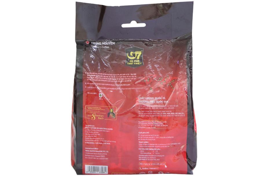 Cà phê hòa tan G7 3in1 gói 16g (bịch 20 gói)