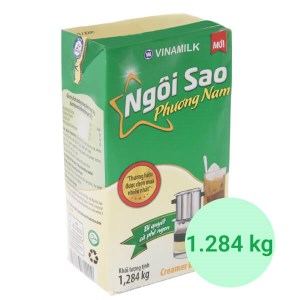 Kem đặc có đường Ngôi sao Phương Nam Xanh lá hộp 1,284kg
