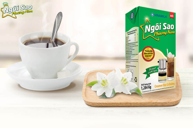 Sữa đặc có đường Ngôi sao Phương Nam Xanh lá hộp giấy 1284g