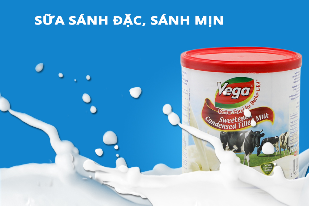 Sữa đặc Vega có đường lon 1kg