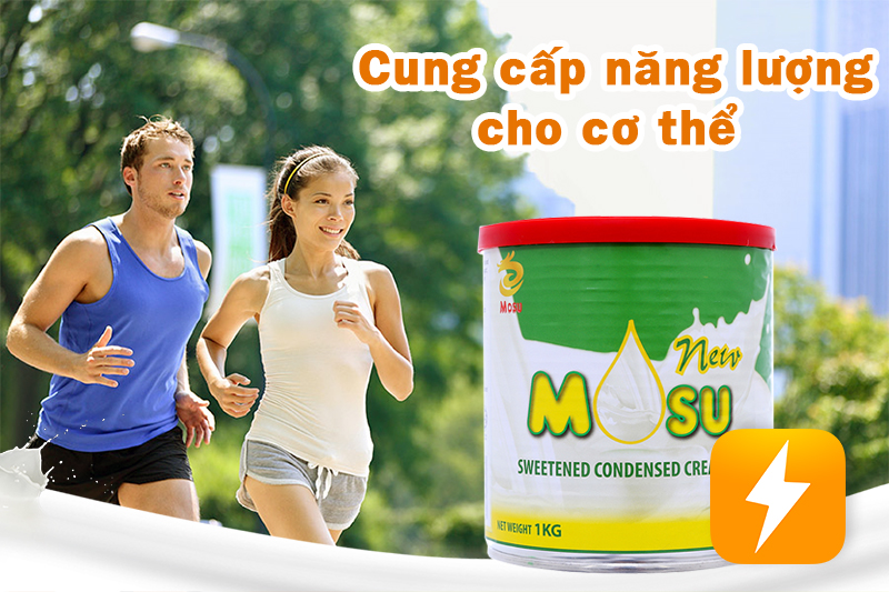 Sữa đặc Mosu có đường lon 1kg
