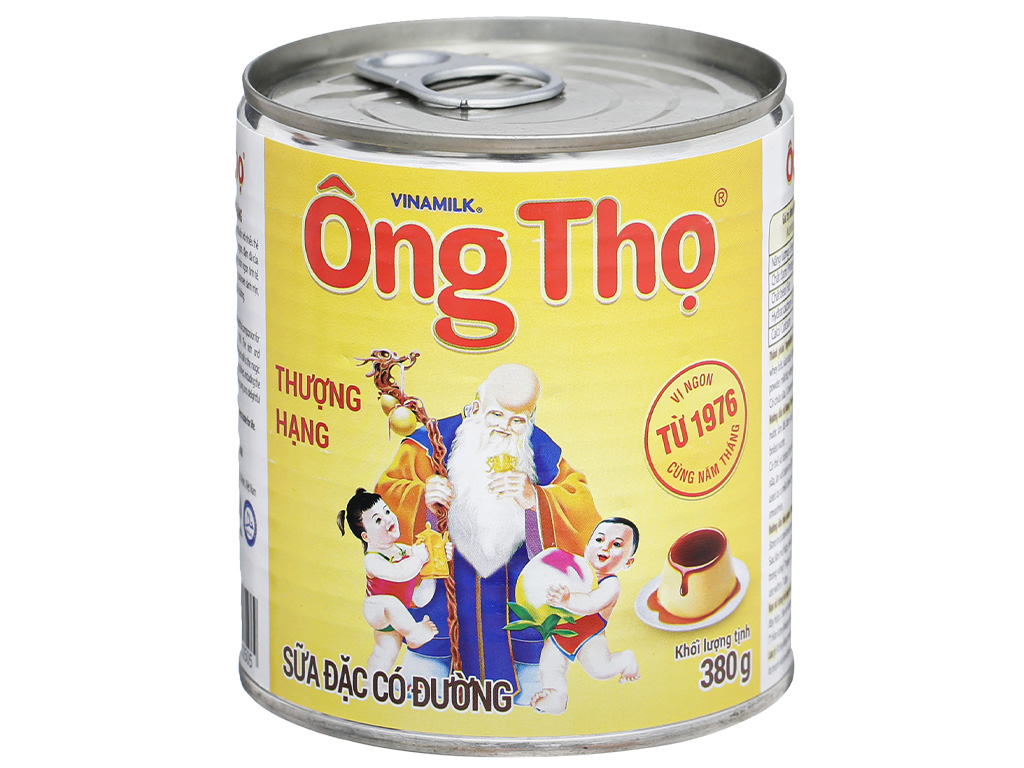 Sữa đặc Ông Thọ nhãn vàng lon 380g giá tốt tại Bách hoá XANH