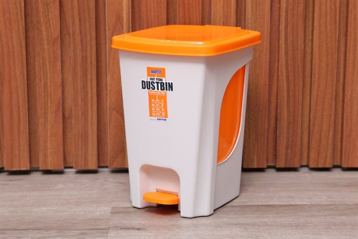 Thùng rác nhựa 3 lít Duy Tân TR01 Màu Cam