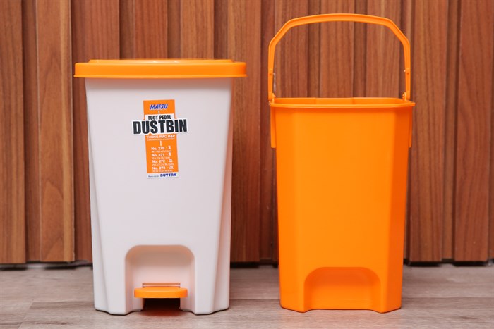 Thùng rác nhựa 3 lít Duy Tân TR01 Màu Cam