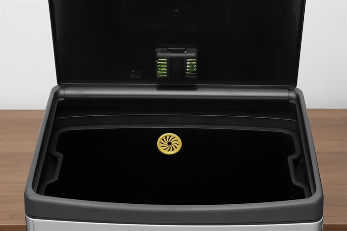 Thùng rác inox 40 lít Fitis STL2-901 Màu Inox