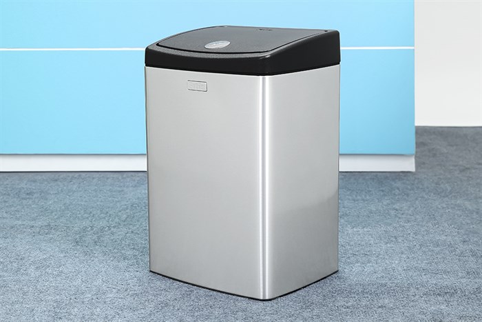 Thùng rác inox 15 lít Fitis STS1-901 Màu Bạc Inox