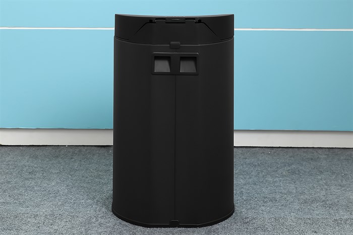 Thùng rác inox 12 lít Fitis RPS1-903 đen Màu Đen
