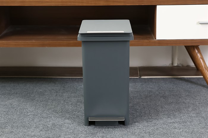 Thùng rác nhựa 10 lít Fitis PPS1-906 Màu Xám