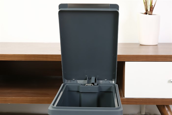 Thùng rác nhựa 10 lít Fitis PPS1-906 Màu Xám