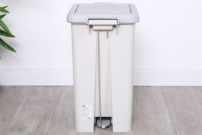 Thùng rác nhựa 20 lít Hiro Inochi HIN.RACN.0020 Màu Xám nhạt