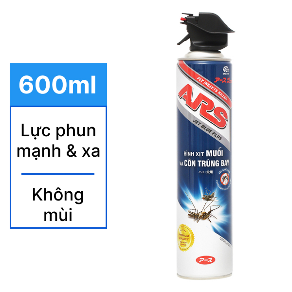 Xịt muỗi & côn trùng bay ARS 600ml