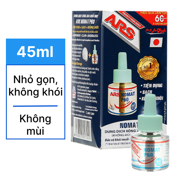 Dung dịch đuổi muỗi ARS Nomat 45ml