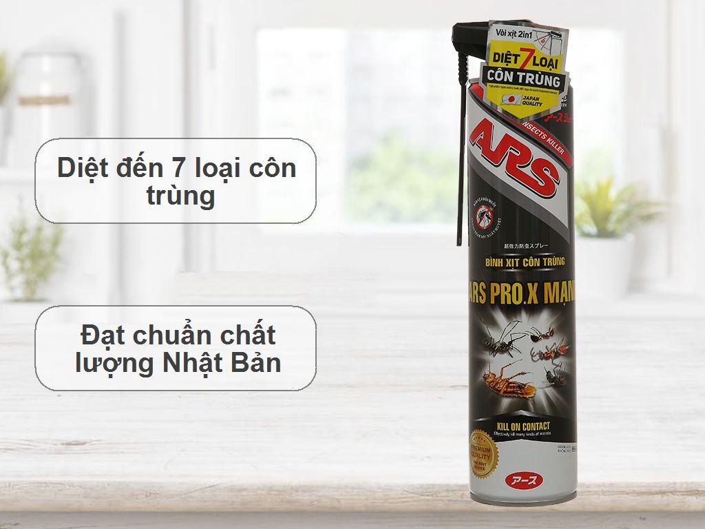 Bình xịt côn trùng ARS ProX mạnh 500ml 1