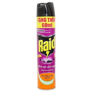 Bình xịt muỗi Raid