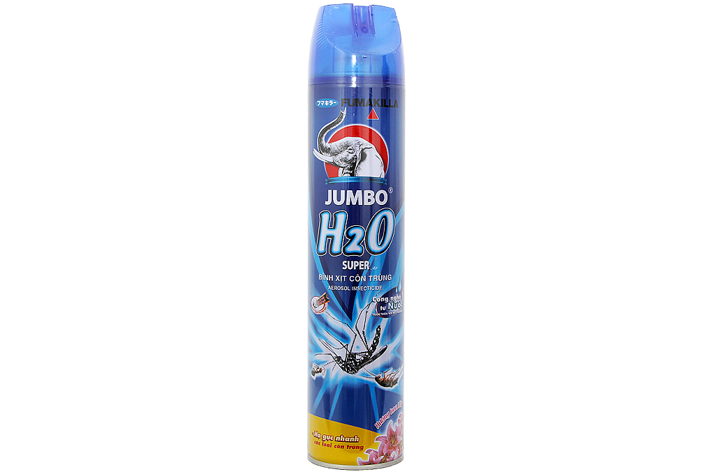 Bình xịt côn trùng Jumbo H20 hương hoa Lily 680ml