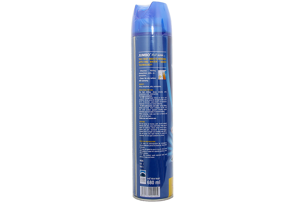 Bình xịt côn trùng Jumbo H20 hương hoa Lily 680ml