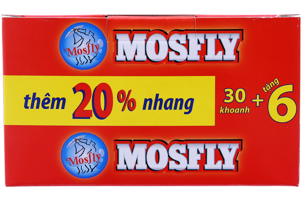 Nhang trừ muỗi Mosfly Super Green 36 khoanh
