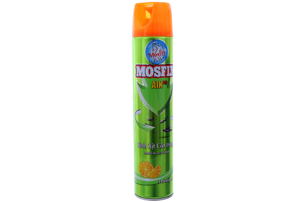Bình xịt côn trùng Mosfly AIKXD hương Cam 600ml