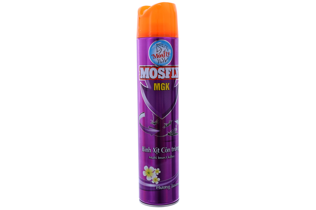 Bình xịt côn trùng Mosfly MGK hương Hoa Lài 600ml