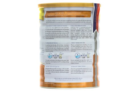 Sữa bột Goldcare Gain dinh dưỡng cho người gầy lon 900g