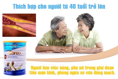 Sữa bột Cadilac Canxi 900g