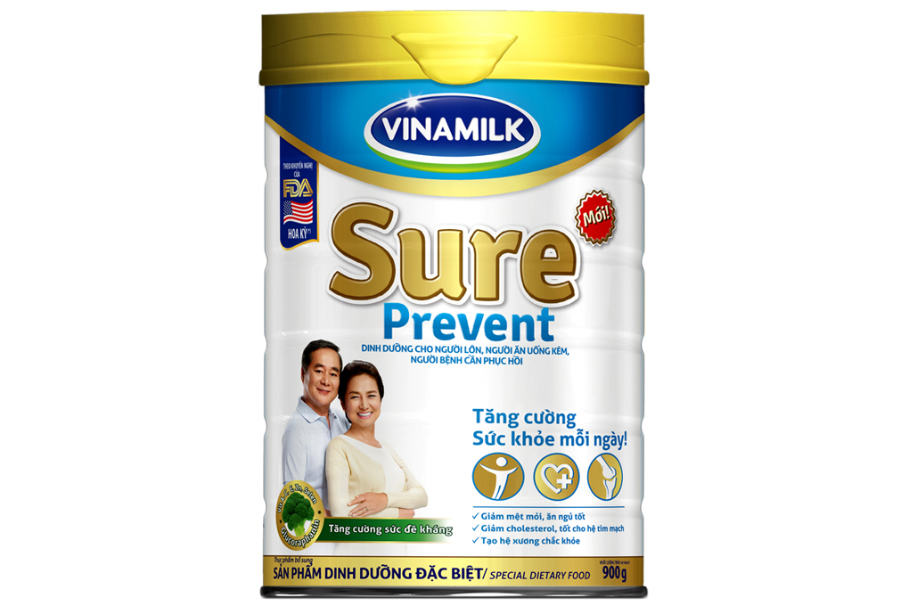 Sữa bột Vinamilk Sure Prevent lon 900g-1