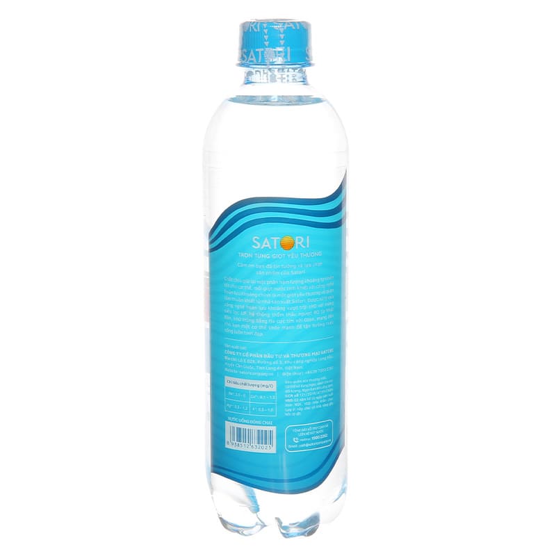 Nước tinh khiết Satori 500 ml