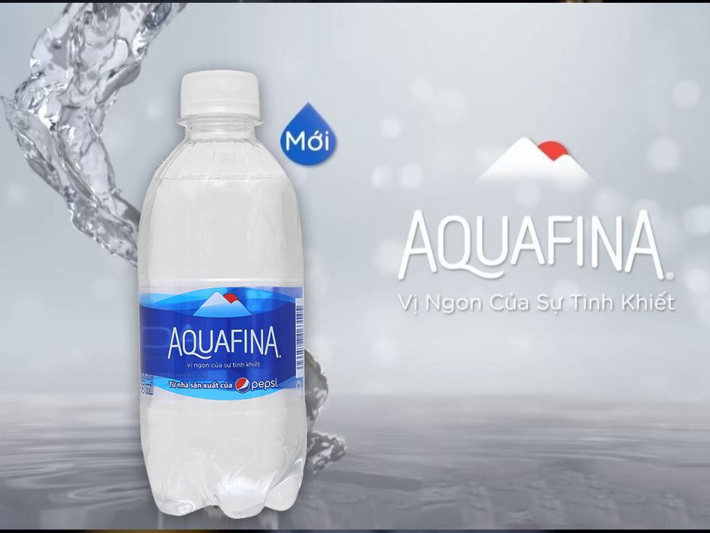 6 chai nước tinh khiết Aquafina 355ml 2