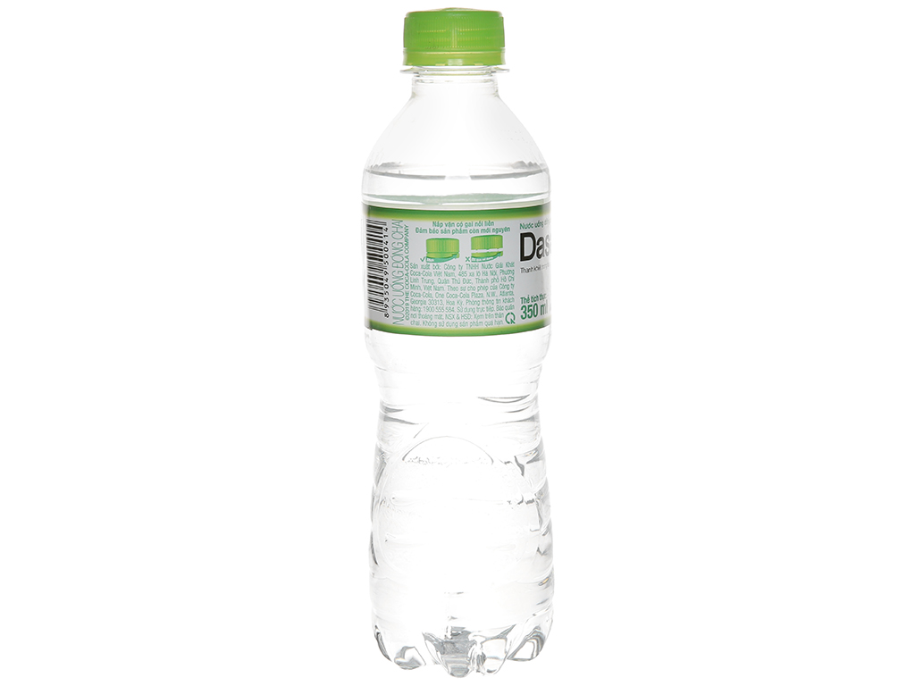 6 chai nước tinh khiết Dasani 350ml 3