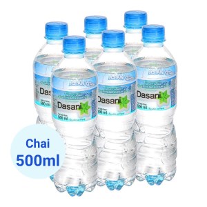 6 chai nước khoáng Dasani 500ml