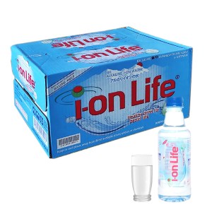 Thùng 24 chai nước uống i-on kiềm Akaline I-on Life 330ml