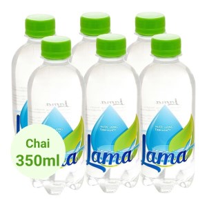 6 chai nước tinh khiết Lama 350ml