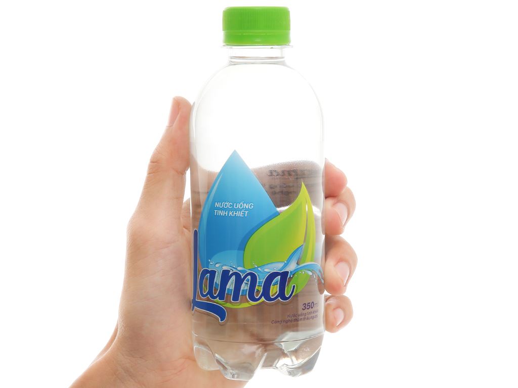 6 chai nước tinh khiết Lama 350ml 7