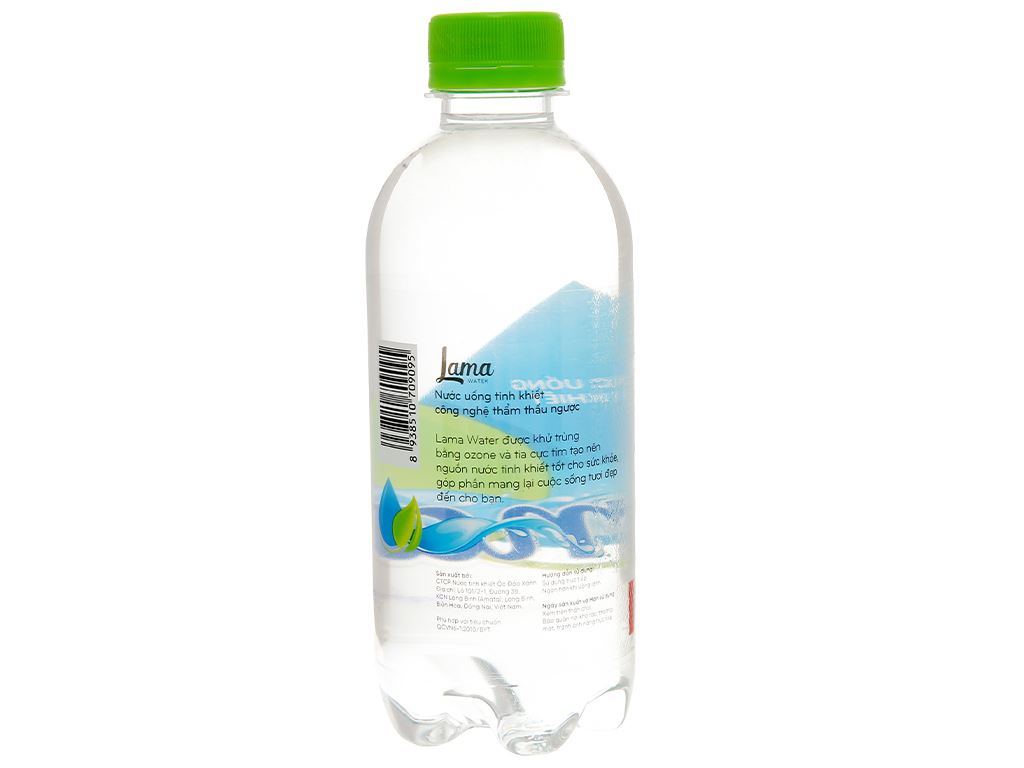 6 chai nước tinh khiết Lama 350ml 4