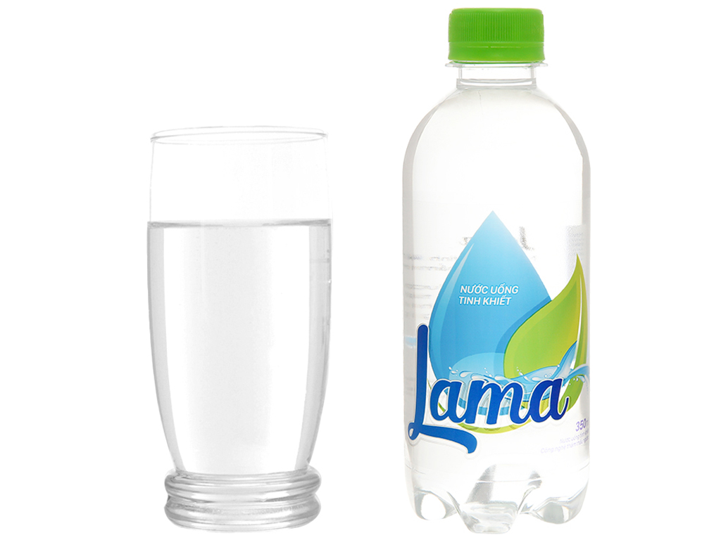 6 chai nước tinh khiết Lama 350ml 10