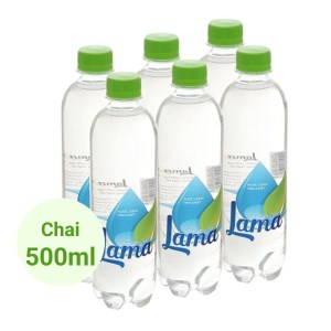 6 chai nước tinh khiết Lama 500ml