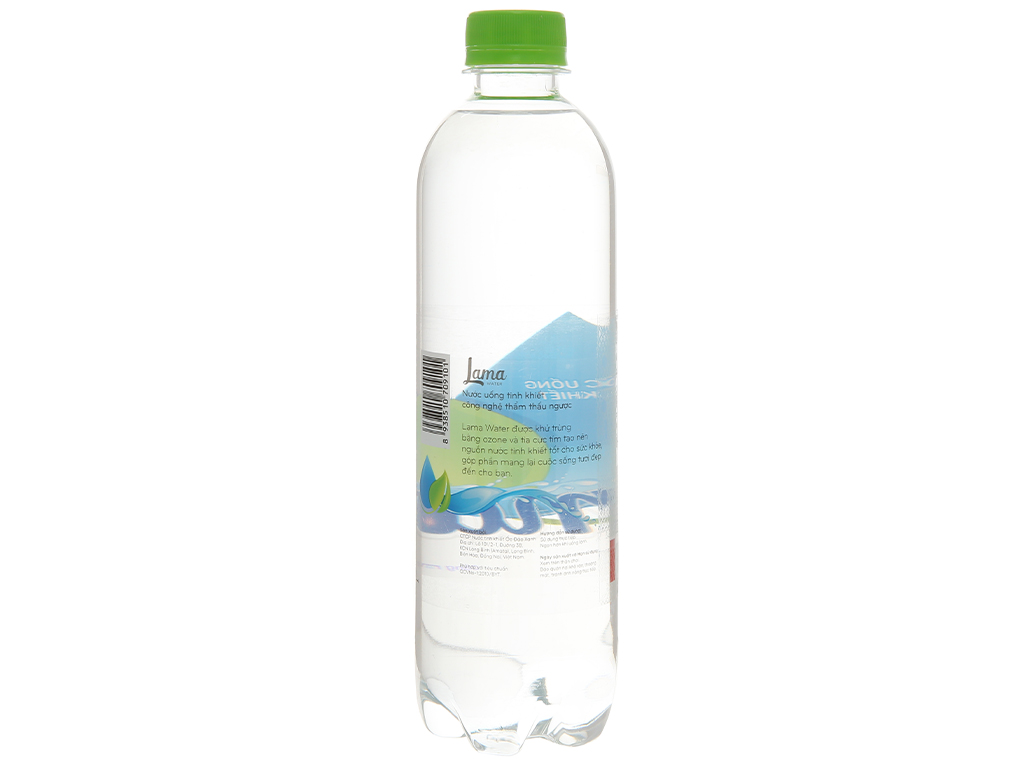 Thùng 24 chai nước tinh khiết Lama 500ml 4