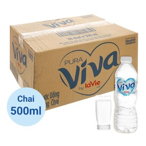 Thùng 24 chai nước tinh khiết La Vie Viva 500ml